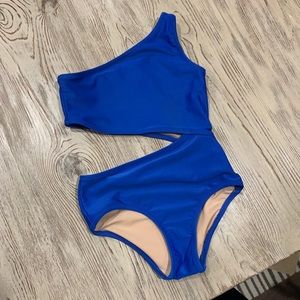 Crewcuts Girl Toddler One Piece Cut-Out Swimsuit